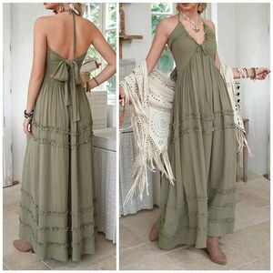 slim fit dress slacks Olive Green Bridesmaid Dress - Amelia Satin Maxi